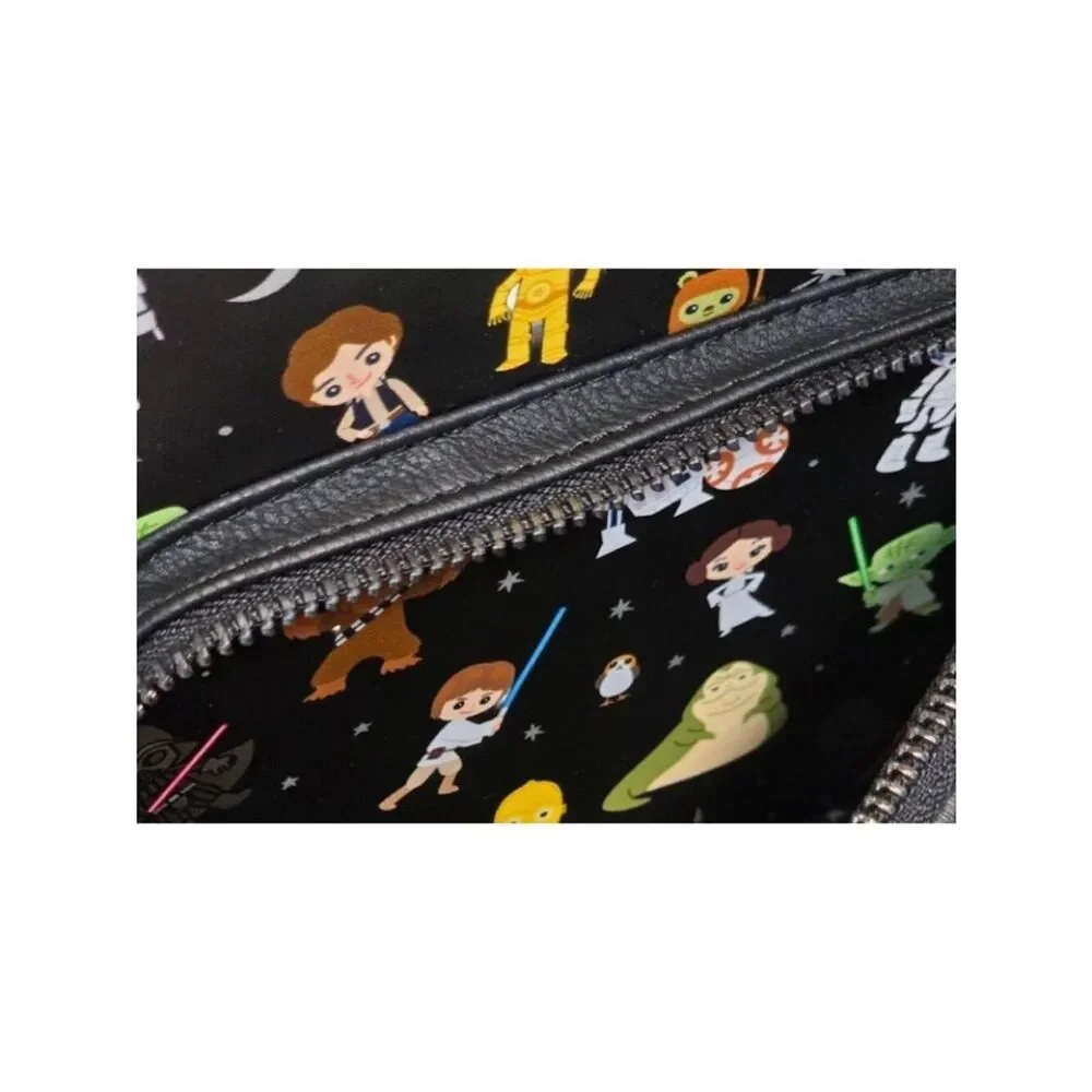 Disney Parks LOUNGEFLY Chibi Star Wars Mini Backpack Characters Chewbacca NWT
